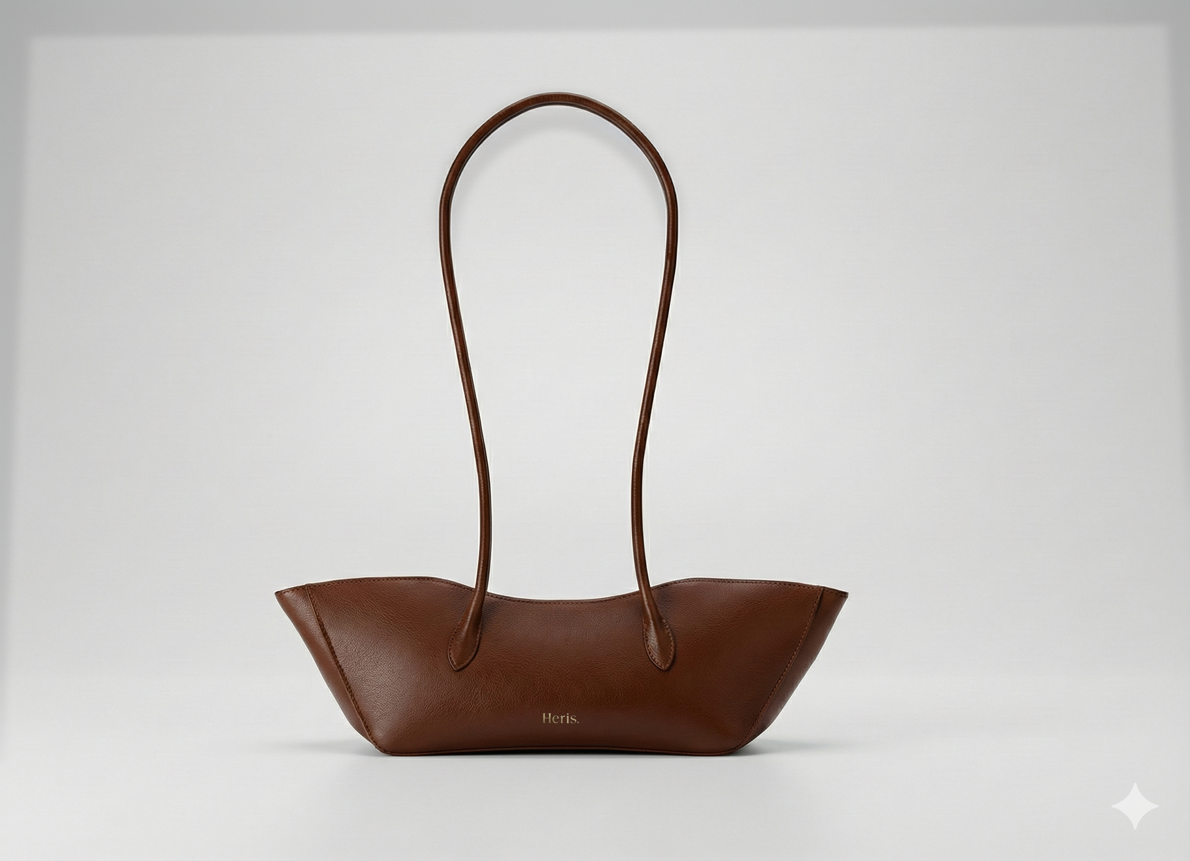 Brown Avant-Garde Shoulder Bag