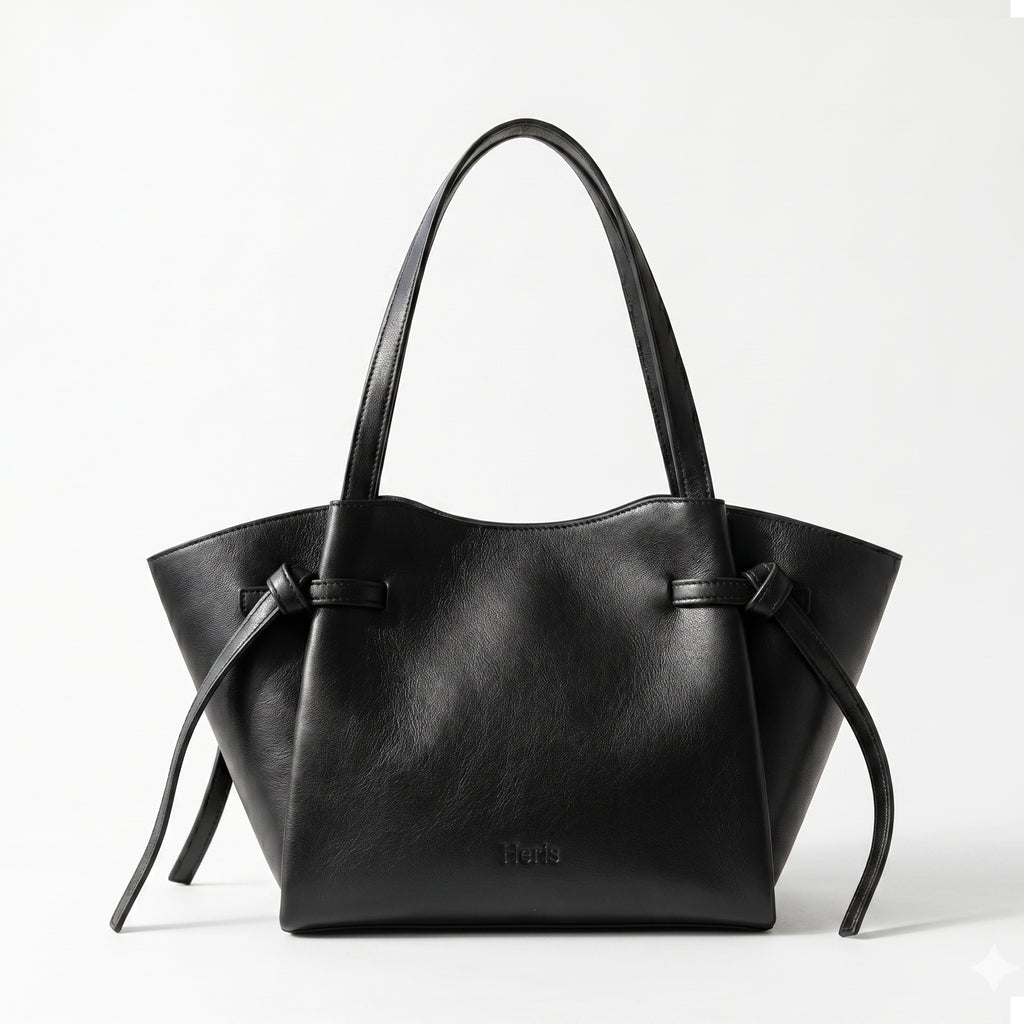 Black Freeform tote bag