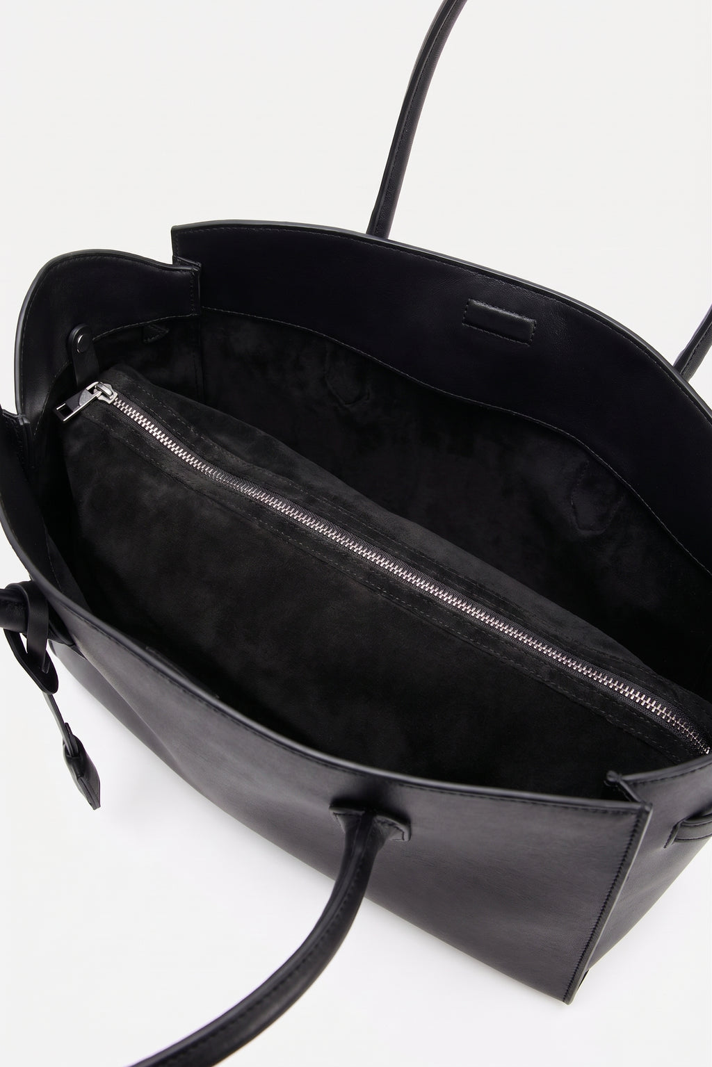 Black Vioné Tote Shoulder Bag