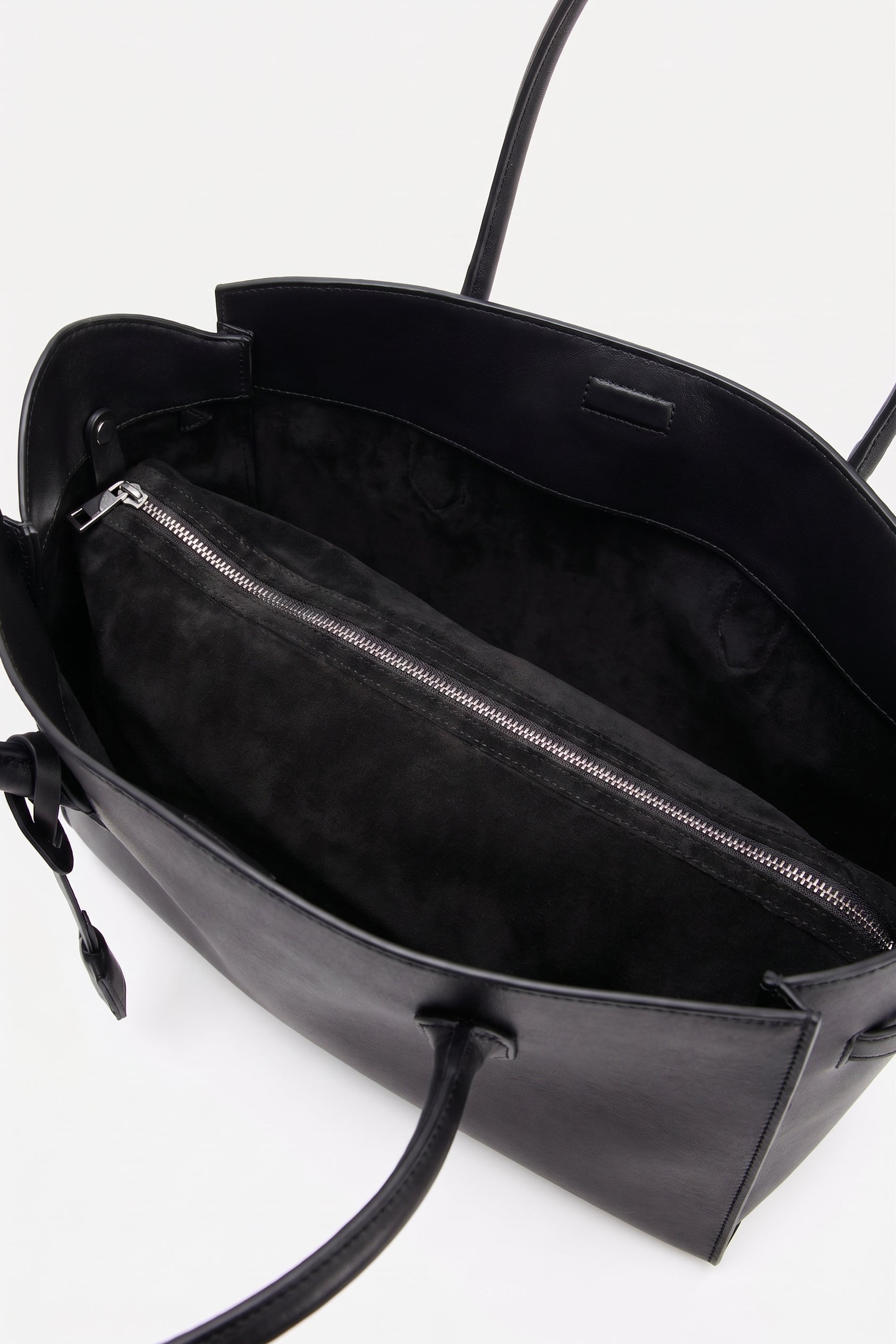Black Vioné Tote Shoulder Bag