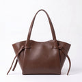 Brown Freeform tote bag