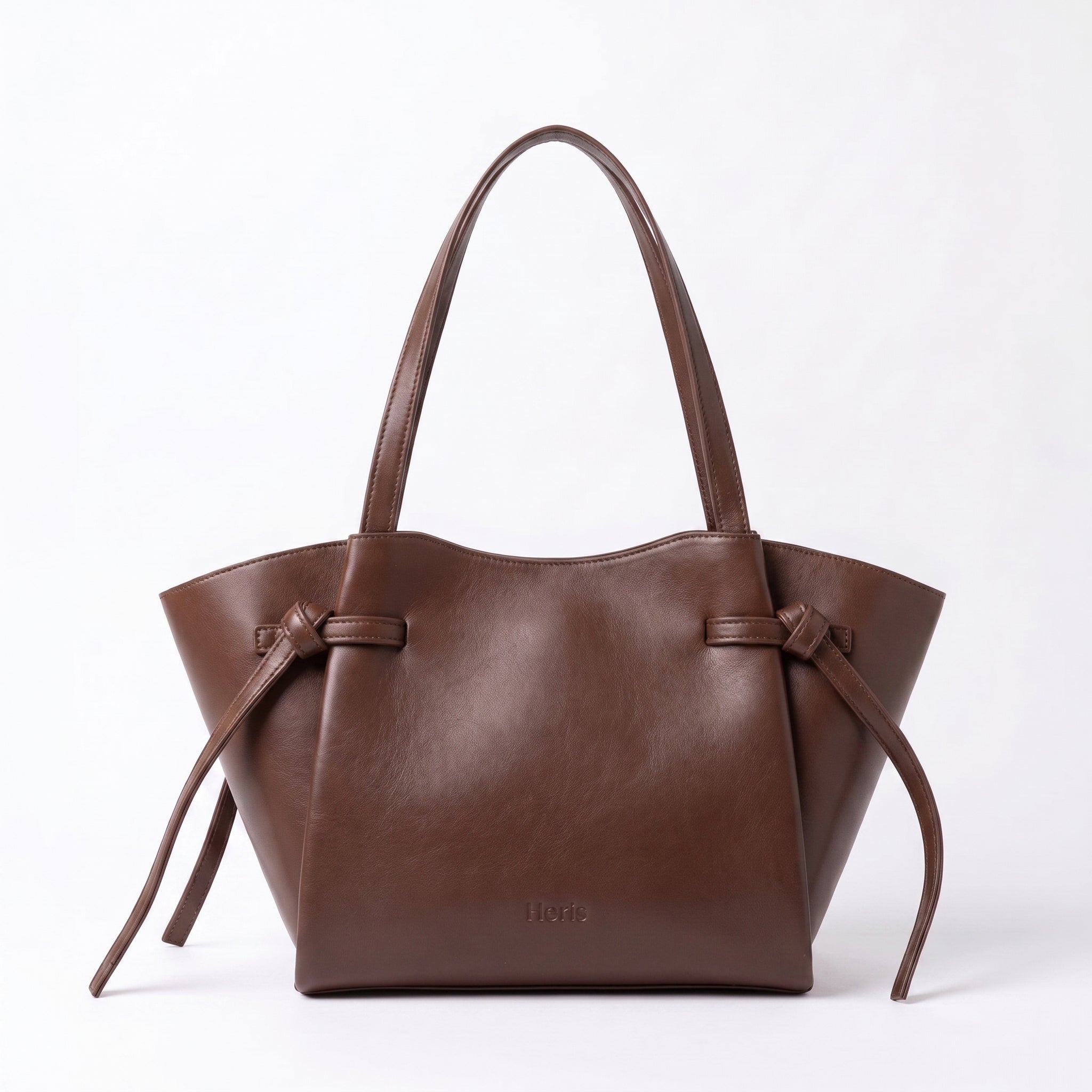 Brown Freeform tote bag