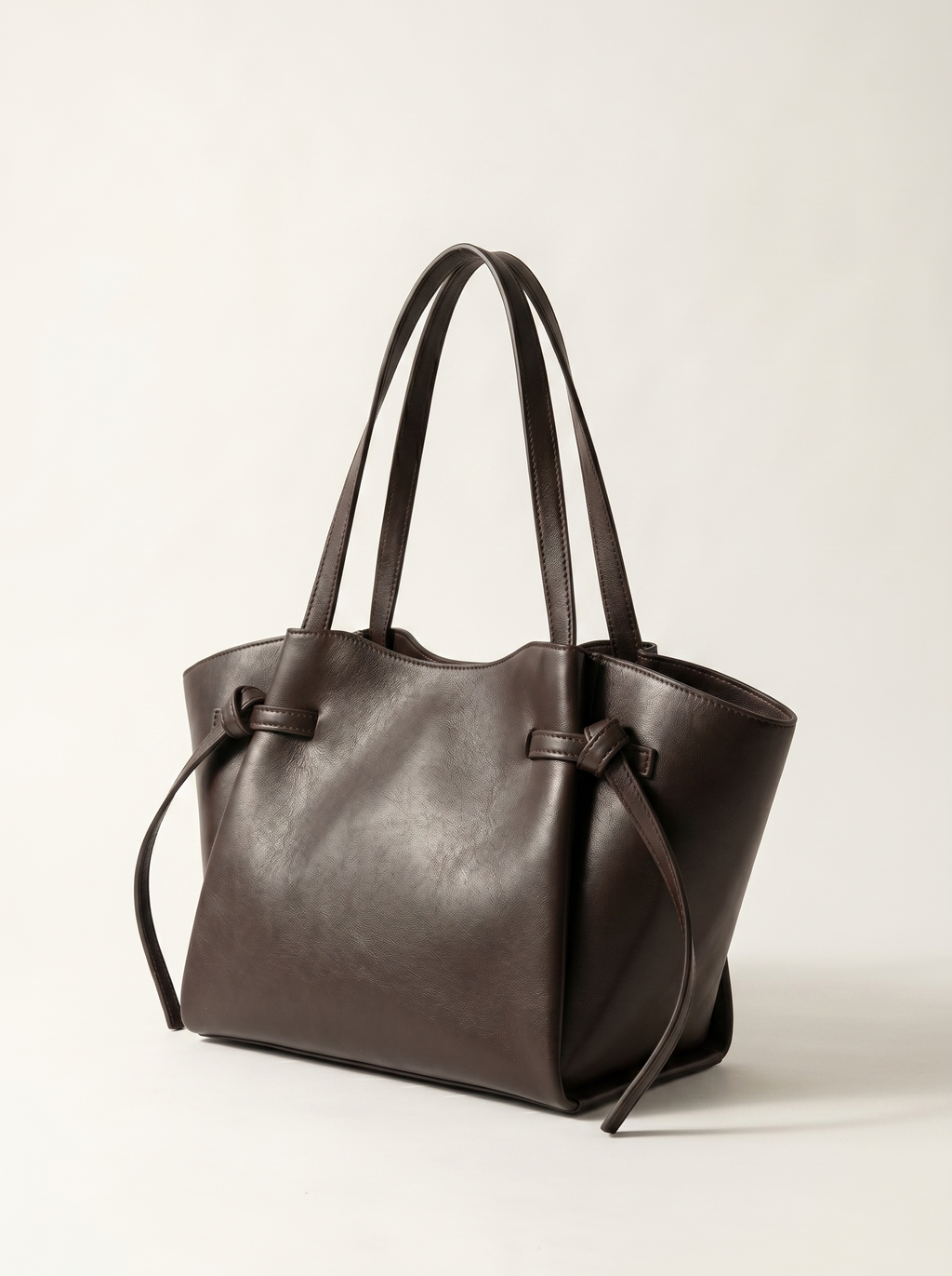 Brown Freeform tote bag