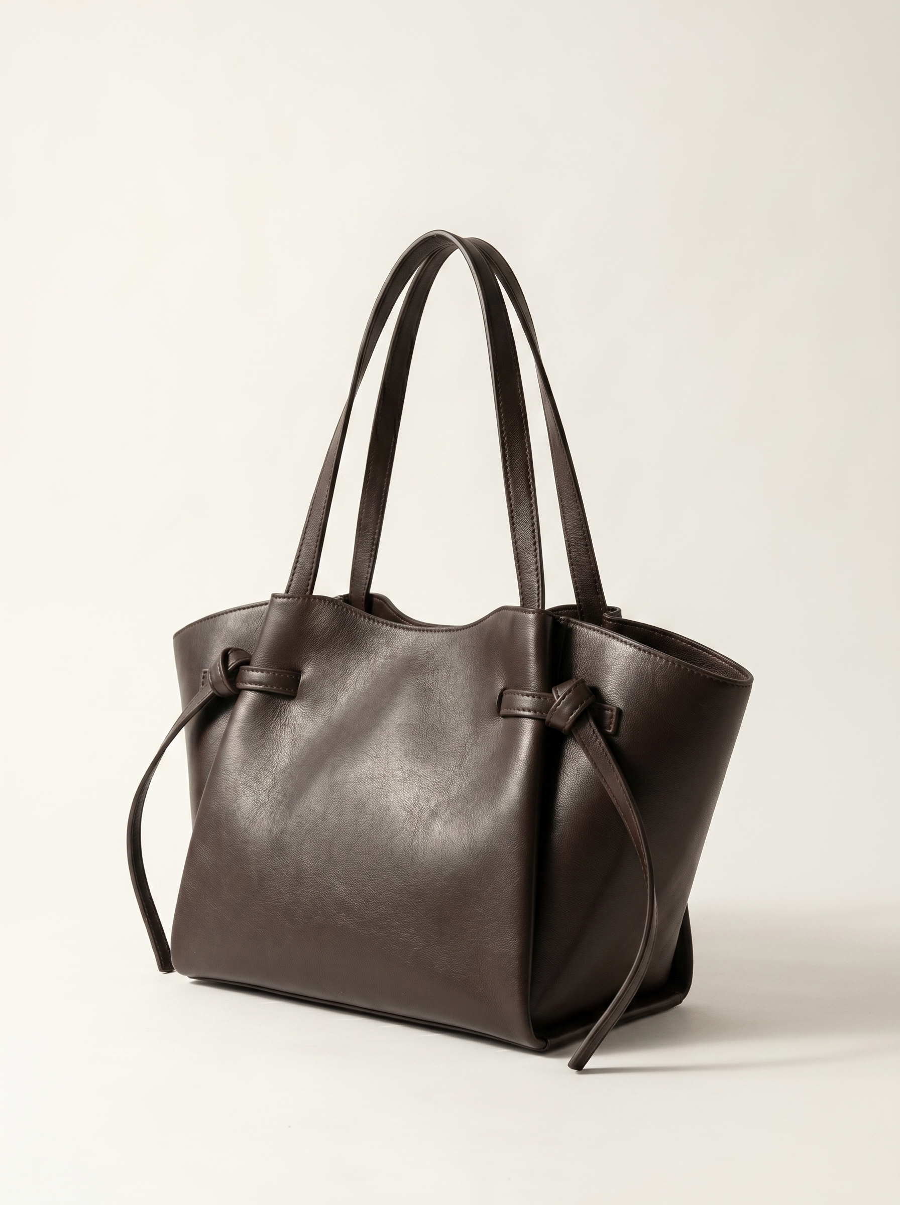 Brown Freeform tote bag